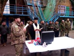 Боже благословення для захисників Луганщини