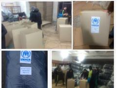 В Украину прибыла первая партия спальников для переселенцев - УВКБ ООН 