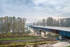 В Лисичанске заканчивается восстановление моста через Северский Донец