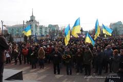 Как разгоняли митинг, посвященный Тарасу Шевченко в Луганске 2014-го