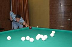 В Северодонецке соревновались бильярдисты