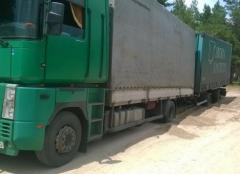 Вблизи Северодонецка грузовик попал в песчаную ловушку